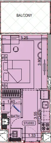 Binghatti Binghatti Vintage floor plan