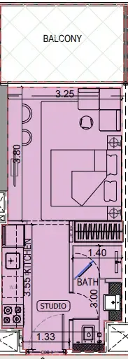 Binghatti Binghatti Vintage floor plan