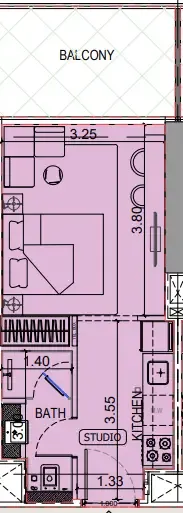 Binghatti Binghatti Vintage floor plan