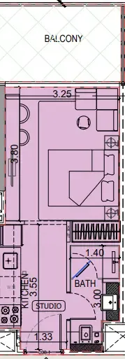 Binghatti Binghatti Vintage floor plan