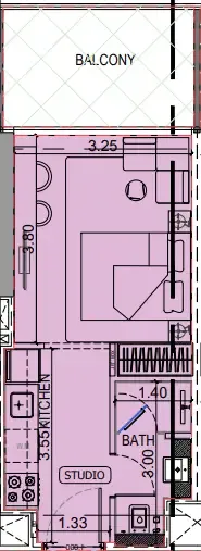 Binghatti Binghatti Vintage floor plan