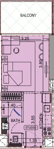 Binghatti Binghatti Vintage floor plan