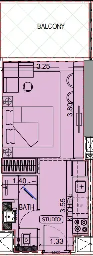 Binghatti Binghatti Vintage floor plan