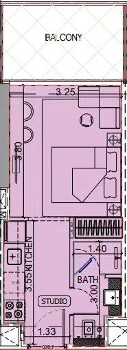 Binghatti Binghatti Vintage floor plan
