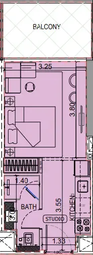 Binghatti Binghatti Vintage floor plan