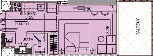 Binghatti Binghatti Vintage floor plan