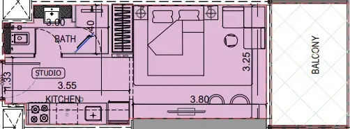 Binghatti Binghatti Vintage floor plan