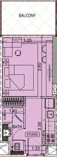 Binghatti Binghatti Vintage floor plan