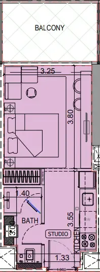 Binghatti Binghatti Vintage floor plan