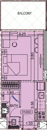 Binghatti Binghatti Vintage floor plan