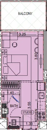Binghatti Binghatti Vintage floor plan