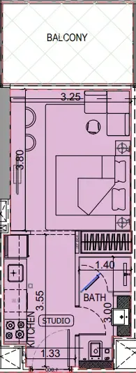 Binghatti Binghatti Vintage floor plan