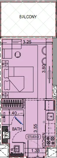 Binghatti Binghatti Vintage floor plan