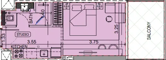 Binghatti Binghatti Vintage floor plan