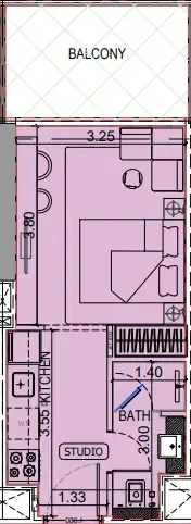 Binghatti Binghatti Vintage floor plan