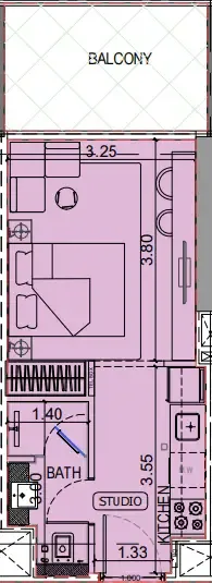 Binghatti Binghatti Vintage floor plan