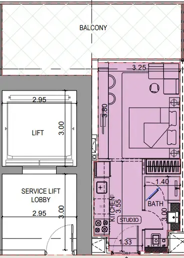 Binghatti Binghatti Vintage floor plan
