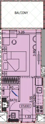 Binghatti Binghatti Vintage floor plan