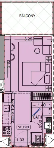 Binghatti Binghatti Vintage floor plan