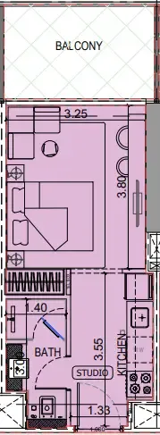 Binghatti Binghatti Vintage floor plan