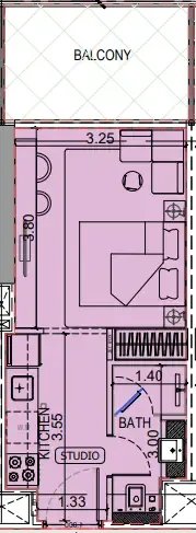 Binghatti Binghatti Vintage floor plan