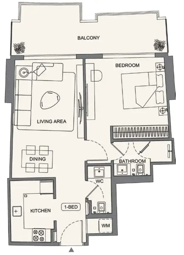 Binghatti Binghatti Wraith floor plan