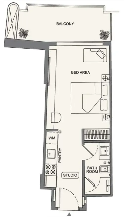 Binghatti Binghatti Wraith floor plan
