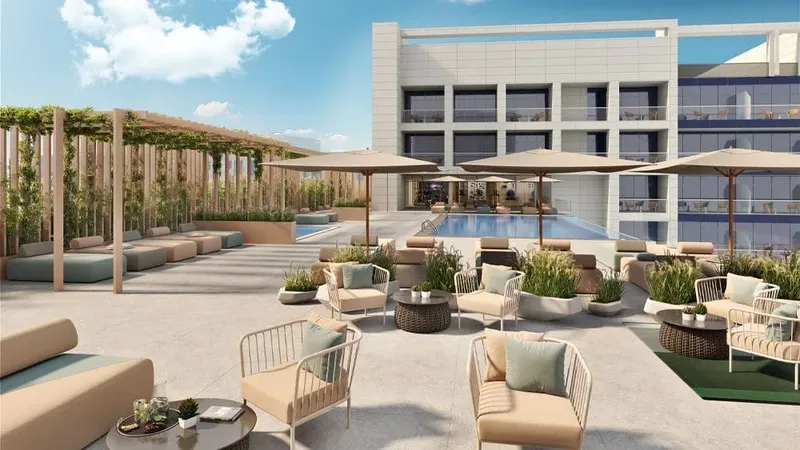 Exterior at Bloom Arjaan by Rotana in Al Saadiyat island Abu Dhabi