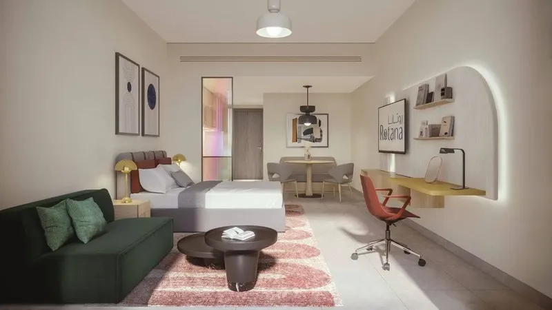 Interior at Bloom Arjaan by Rotana in Al Saadiyat island Abu Dhabi