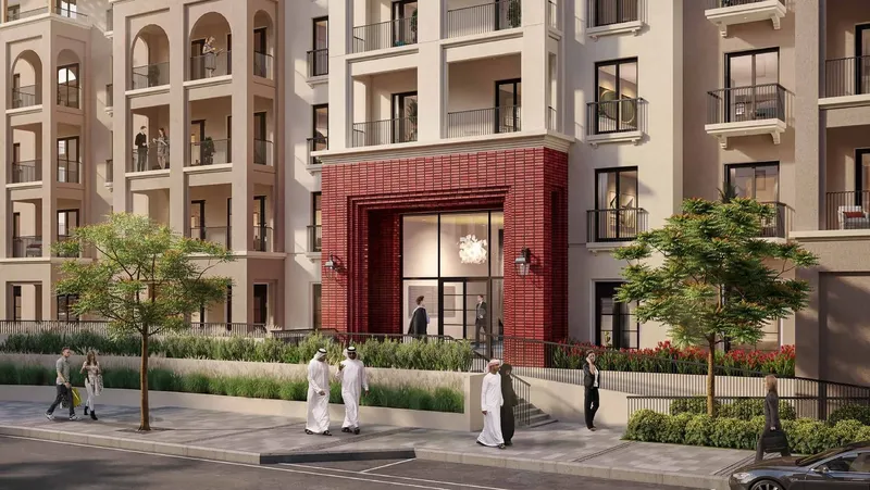 Exterior at Bloom Living - Granada in Shakhbout city Abu Dhabi