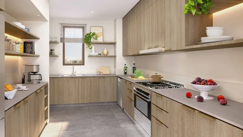 Interior at Bloom Living - Granada in Shakhbout city Abu Dhabi