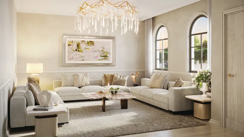 Interior at Bloom Living - Malaga in Zayed City Abu Dhabi