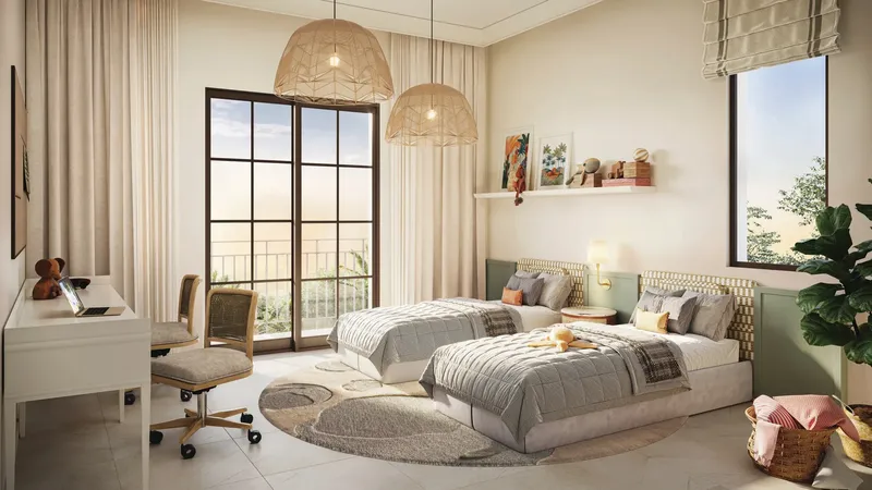 Interior at Bloom Living - Malaga in Zayed City Abu Dhabi