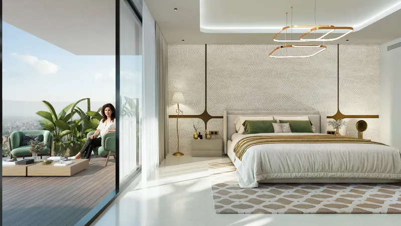 Interior at Blossom 40 in Majan Dubai