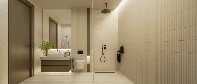 Interior at Blossom 40 in Majan Dubai