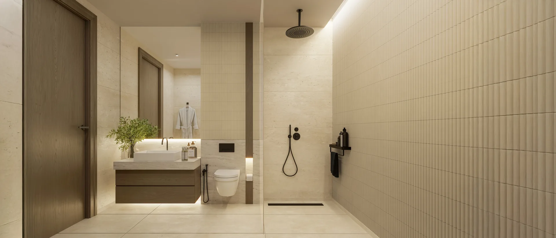 Interior at Blossom 40 in Majan Dubai