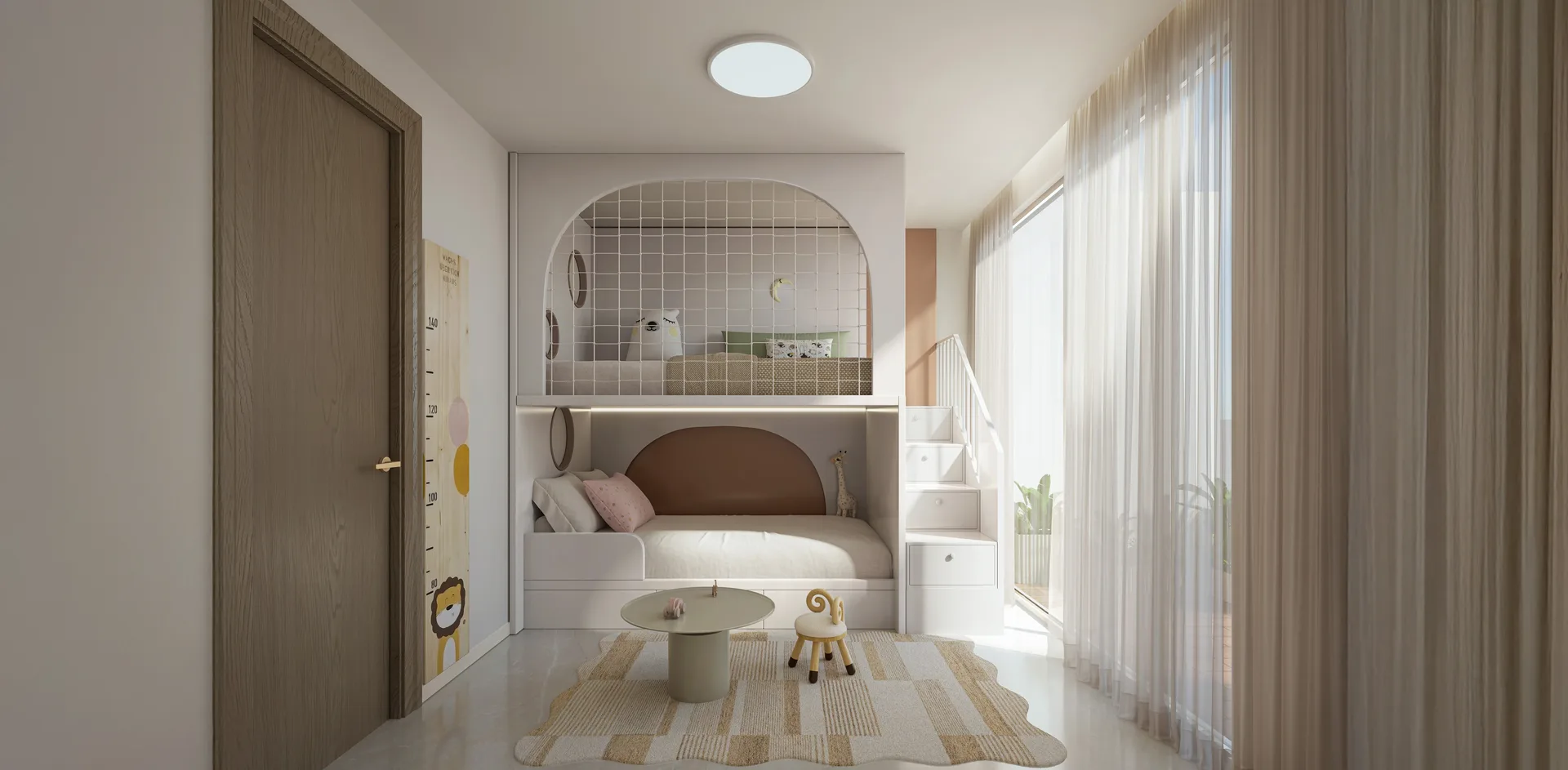 Interior at Blossom 40 in Majan Dubai