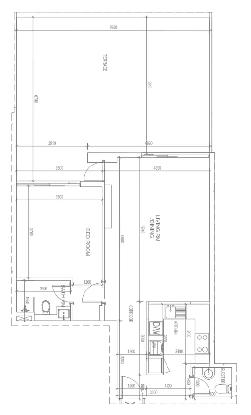 Ajmal Makan Blue Bay Walk floor plan
