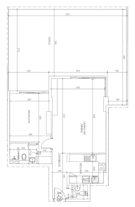 Ajmal Makan Blue Bay Walk floor plan