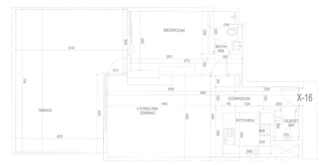 Ajmal Makan Blue Bay Walk floor plan