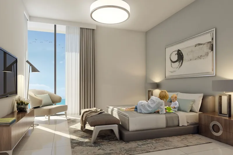 Interior at Blue Bay Walk in Al Hamriya
