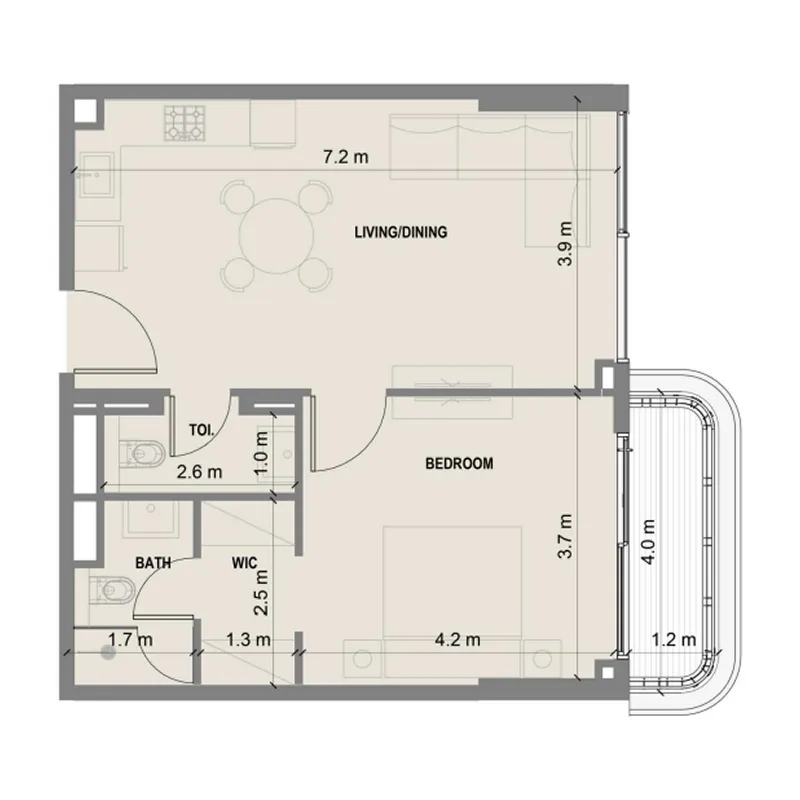 Shakirov Developments Blue Marina Residence floor plan