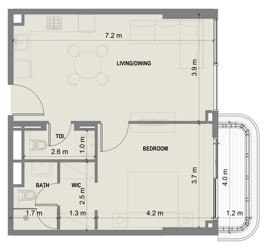 Shakirov Developments Blue Marina Residence floor plan