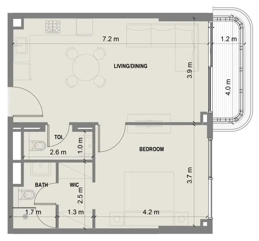 Shakirov Developments Blue Marina Residence floor plan