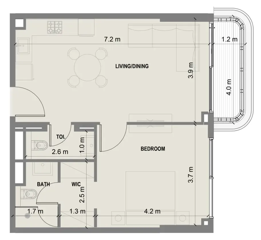 Shakirov Developments Blue Marina Residence floor plan