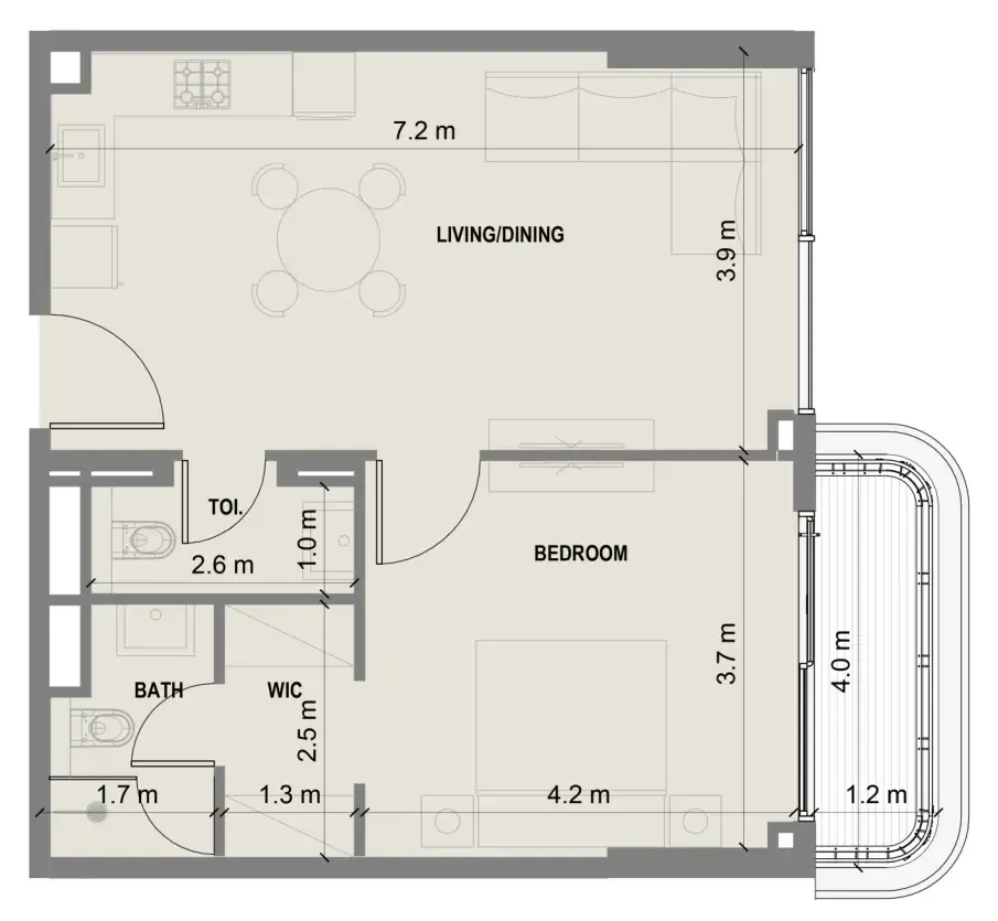 Shakirov Developments Blue Marina Residence floor plan