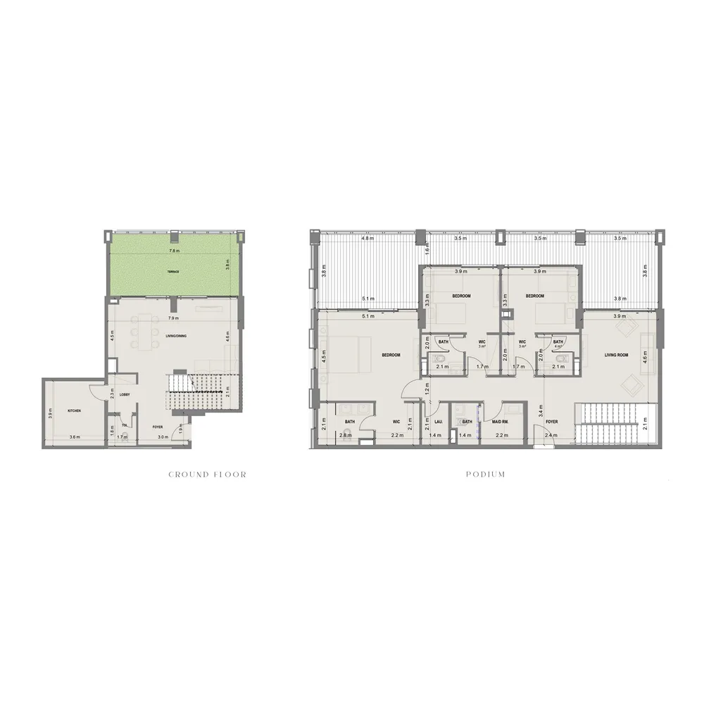 Shakirov Developments Blue Marina Residence floor plan