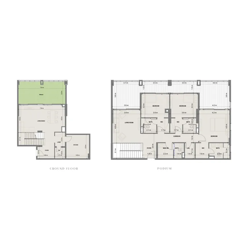 Shakirov Developments Blue Marina Residence floor plan