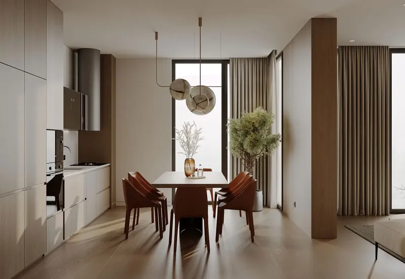 Interior at Blue Marina Residence in Dubai Islands Dubai