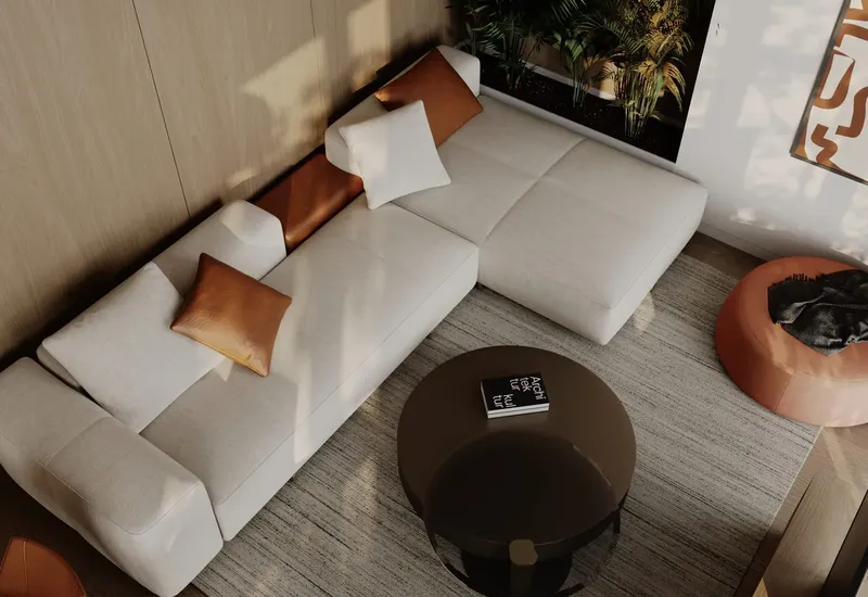 Interior at Blue Marina Residence in Dubai Islands Dubai